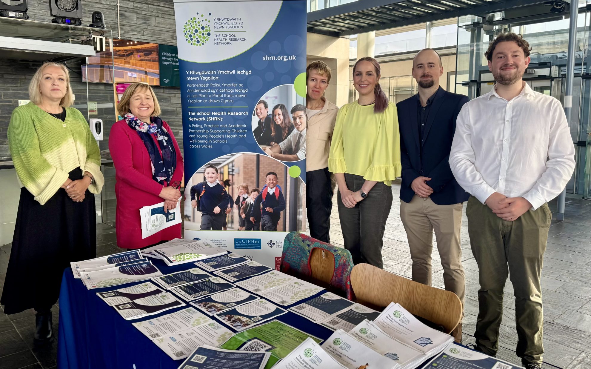 SHRN Showcases Latest Research at Senedd Marketplace Event